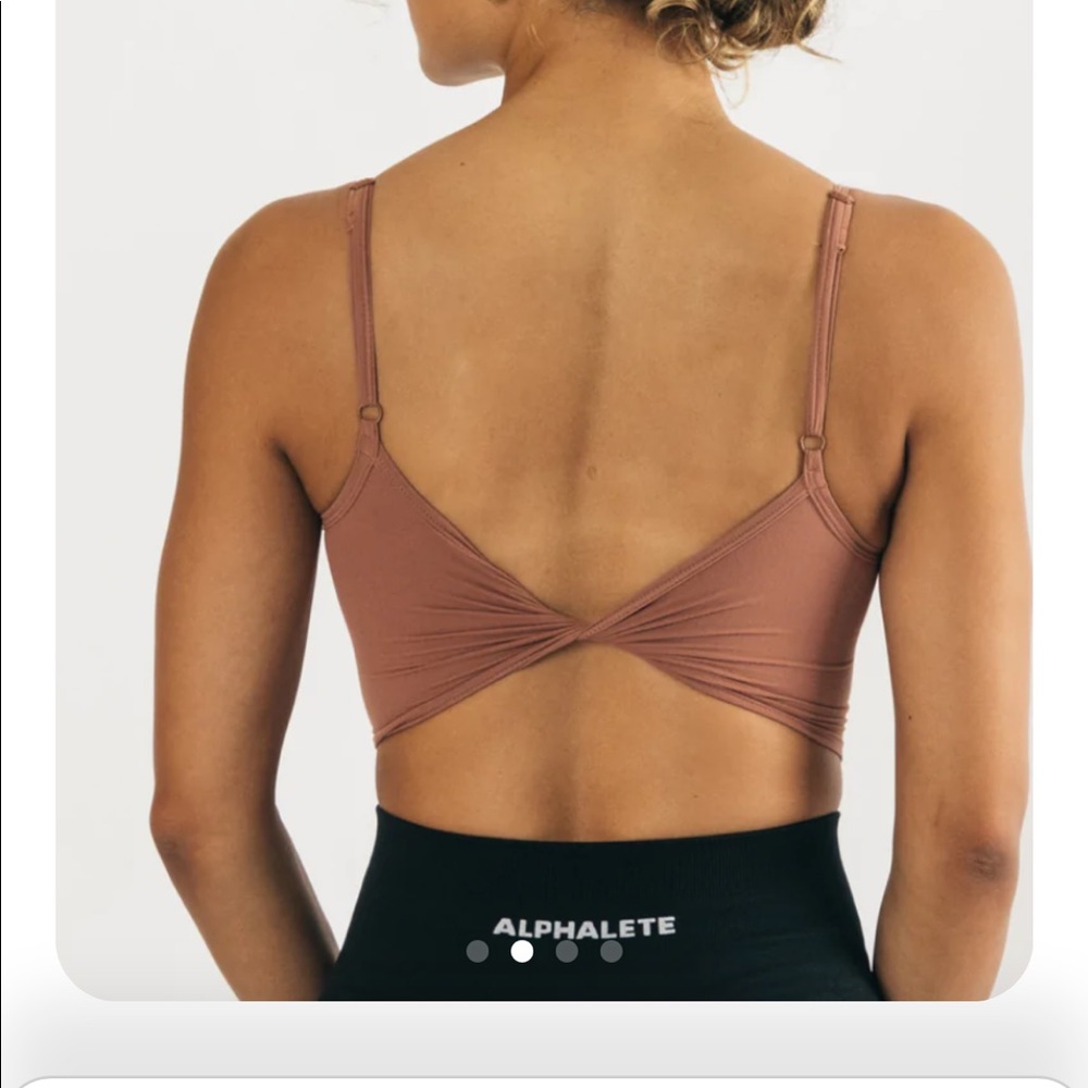 Alphalete Women's Tank Top in Brown